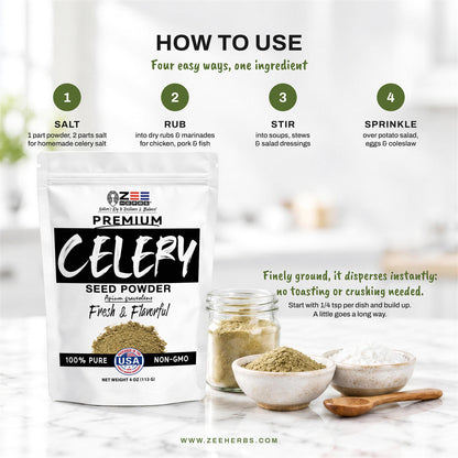 Celery Seed Powder - Apium graveolens