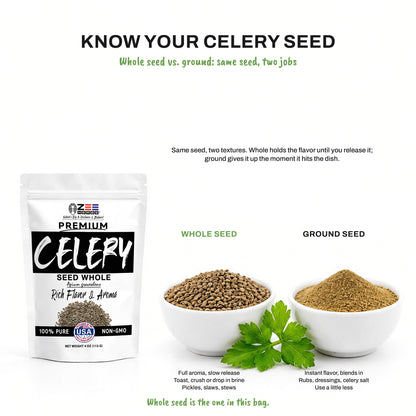 Celery Seed - Apium graveolens
