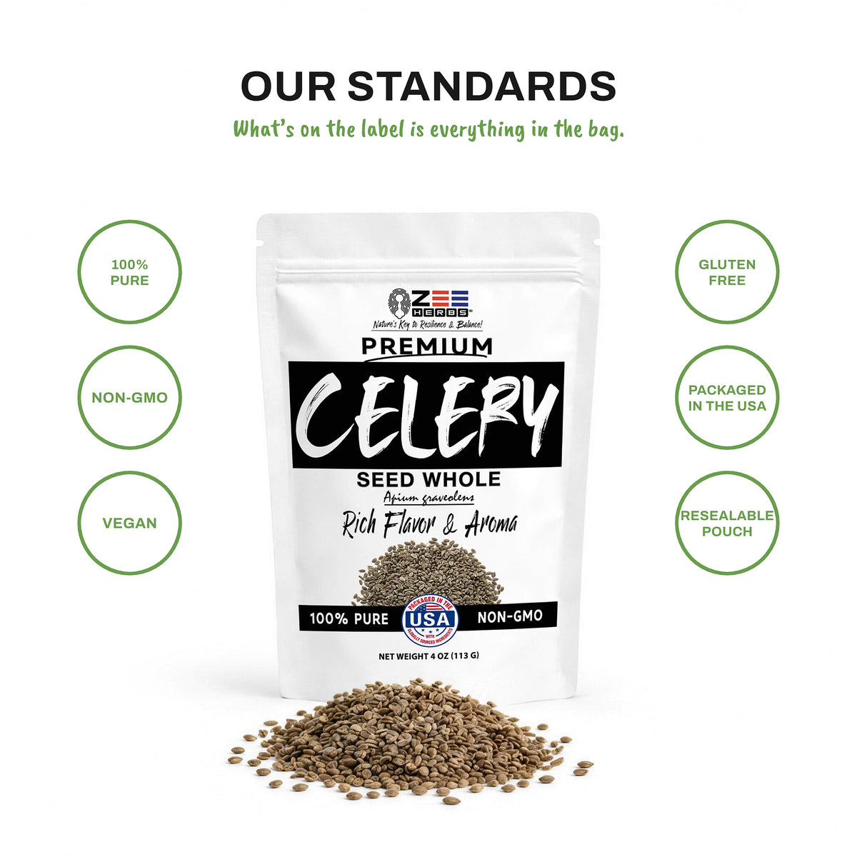 Celery Seed - Apium graveolens