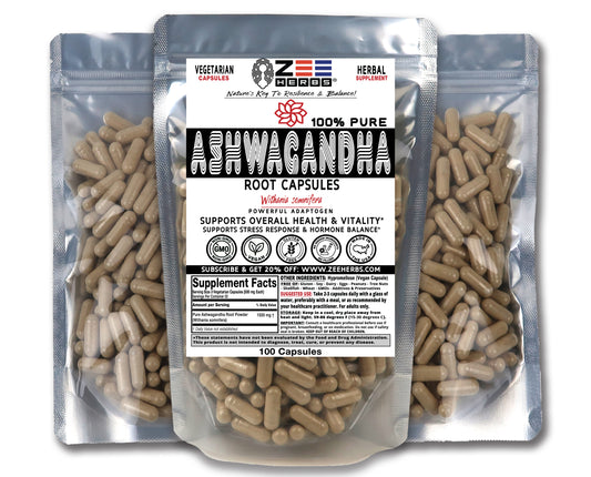 Ashwagandha Capsules - 1500mg Natural Adaptogenic Support for Balance & Vitality